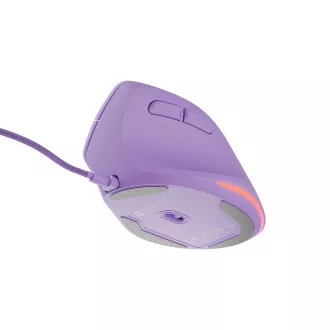 Mouse vertical Natec CRAKE 2 PRO/Vertical/Optic/Pentru dreptaci/12.400 DPI/Cu fir USB-A/Mov