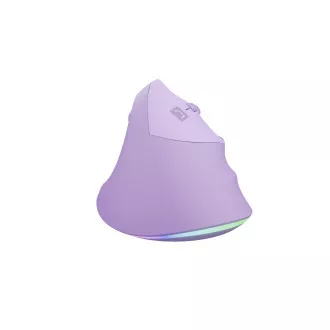 Mouse vertical Natec CRAKE 2 PRO/Vertical/Optic/Pentru dreptaci/12.400 DPI/Cu fir USB-A/Mov