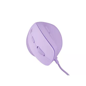 Mouse vertical Natec CRAKE 2 PRO/Vertical/Optic/Pentru dreptaci/12.400 DPI/Cu fir USB-A/Mov