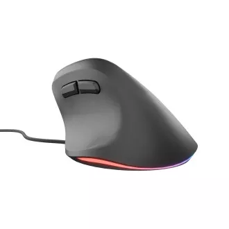 Mouse vertical Natec CRAKE 2 PRO/Vertical/Optic/Pentru dreptaci/12.400 DPI/Cu fir USB-A/Negru