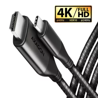 AXAGON RVC-HI2MC, adaptor/cablu USB-C -> HDMI 2.0a 1.8m, 4K/60Hz HDR10