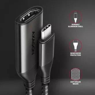 AXAGON RVC-HI2M, adaptor USB-C -> HDMI 2.0a, 4K/60Hz HDR10