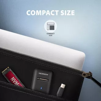 Adaptor AXAGON ADM2-CM USB-C 10Gbps - M.2 NVMe și SSD SATA, cablu USB-C 10cm