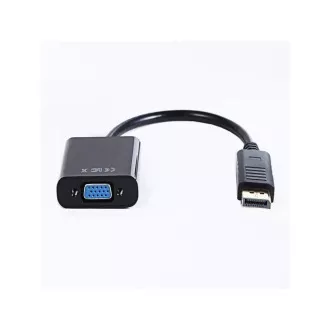 Adaptor Gembird DisplayPort - VGA, M/F, negru