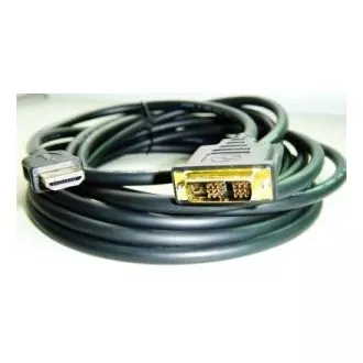 Cablu HDMI-DVI 1,8 m, nuanta M/M, contacte placate cu aur 1.3