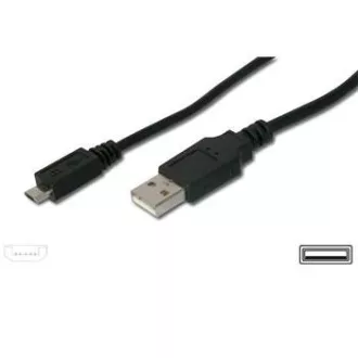 Cablu PremiumCord Micro USB 2.0, AB 3m Cablu PremiumCord Micro USB 2.0, AB 3m