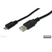 Cablu PremiumCord Micro USB 2.0, AB 3m