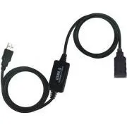 Repetor PremiumCord USB 2.0 și cablu prelungitor A/MA/F 10m