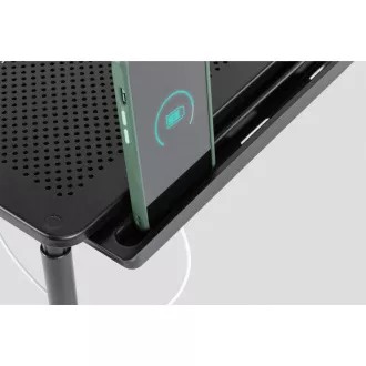 Suport pentru monitor reglabil pe trei niveluri Allsop