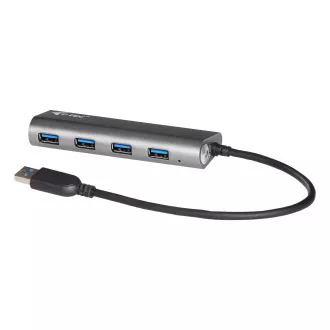 i-tec USB 3.0 metal HUB de încărcare 4 porturi