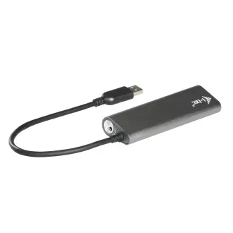 i-tec USB 3.0 metal HUB de încărcare 4 porturi