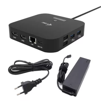 Stație de andocare i-tec USB-C dual HDMI cu alimentare de 100W + încărcător universal i-tec de 100W Stație de andocare i-tec USB-C dual HDMI cu alimentare de 100W + încărcător universal i-tec de 100W