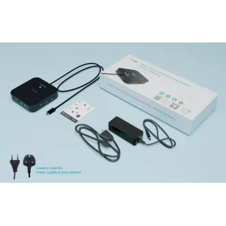 Stație de andocare i-tec USB-C dual HDMI cu alimentare de 100W + încărcător universal i-tec de 100W Stație de andocare i-tec USB-C dual HDMI cu alimentare de 100W + încărcător universal i-tec de 100W