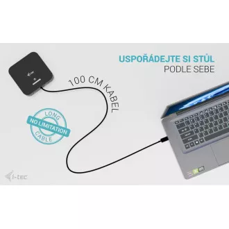 Stație de andocare i-tec USB-C dual HDMI cu alimentare de 100W + încărcător universal i-tec de 100W Stație de andocare i-tec USB-C dual HDMI cu alimentare de 100W + încărcător universal i-tec de 100W