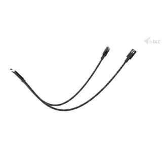 Splitter de cablu USB-C i-tec Audio/Date, alimentare 100W