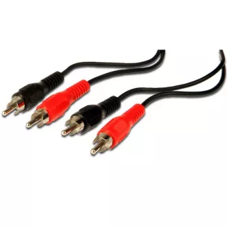 Cablu PremiumCord 2x CINCH-2x CINCH M/M 3m