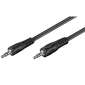 Cablu PremiumCord mufă 3,5 mm M/M 0,5 m