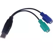 Convertor PremiumCord USB la PS/2