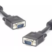 Cablu monitor PremiumCord HQ (Coaxial) 2x ferită, SVGA 15p, DDC2, 3xCoax+8-core, 10m