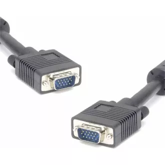 Cablu monitor PremiumCord HQ (Coaxial) 2x ferită, SVGA 15p, DDC2, 3xCoax+8-core, 10m Cablu monitor PremiumCord HQ (Coaxial) 2x ferită, SVGA 15p, DDC2, 3xCoax+8-core, 10m
