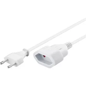 Prelungitor alb PremiumCord 230V 5m Prelungitor alb PremiumCord 230V 5m