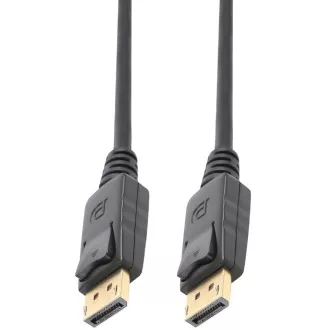 Cablu de conectare PremiumCord DisplayPort 2.0 M/M, conectori placati cu aur, 1m Cablu de conectare PremiumCord DisplayPort 2.0 M/M, conectori placati cu aur, 1m
