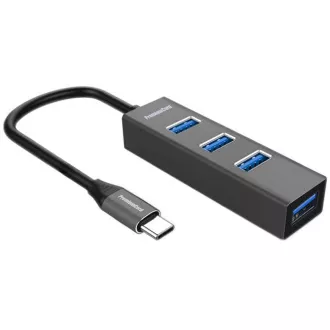 Hub USB PremiumCord 5G tip C la 4x USB 3.2 Gen 1