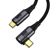 PremiumCord USB4 Gen 3x2 40Gbps 8K@60Hz 240W, Thunderbolt, 0,3m curbat
