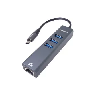 Adaptor PremiumCord USB-C la Gigabit + 3x USB 3.0 Adaptor PremiumCord USB-C la Gigabit + 3x USB 3.0