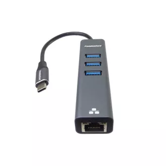 Adaptor PremiumCord USB-C la Gigabit + 3x USB 3.0 Adaptor PremiumCord USB-C la Gigabit + 3x USB 3.0