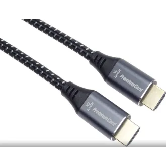 PremiumCord ULTRA HDMI 2.1 de mare viteză + cablu Ethernet 8K@60Hz, placat cu aur 10m PremiumCord ULTRA HDMI 2.1 de mare viteză + cablu Ethernet 8K@60Hz, placat cu aur 10m