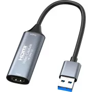 Graber HDMI PremiumCord pentru semnal video/audio către computer cu conector USB 3.0