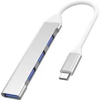 Hub PremiumCord USB-C la USB 3.2A + 3x USB 2.0