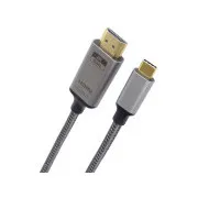 PremiumCord USB-C la HDMI, 2m, 8K@60Hz, 4K@144Hz