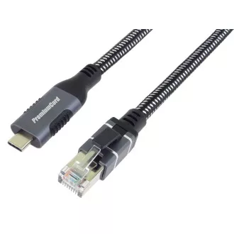 Cablu Premium USB-C -> LAN 3m