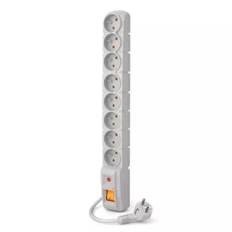 Cablu Acar S8 1,5 m, 8 mufe, gri Cablu Acar S8 1,5 m, 8 mufe, gri
