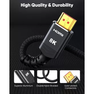Cablu HDMI Premium Ultra 2.1 8K 1.5m
