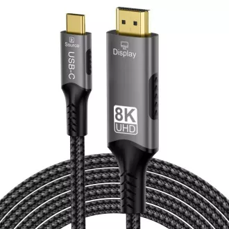 Cablu USB-C la HDMI PremiumCord, 2 m