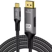 Cablu Premium USB-C la DP 1.4, 2 m