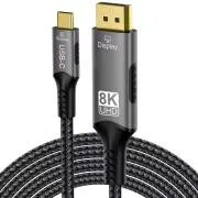 Cablu Premium USB-C la DP 1.4, 2 m