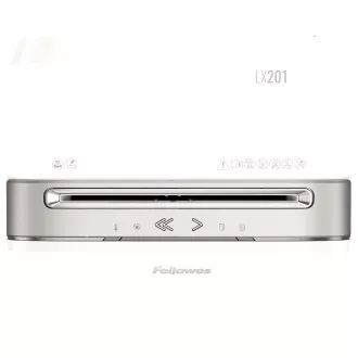 Fellowes Shredder LX 201 alb Fellowes Shredder LX 201 alb