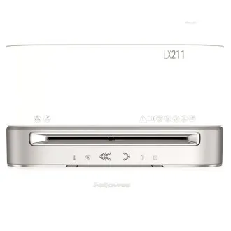 Fellowes Shredder LX 211 alb Fellowes Shredder LX 211 alb