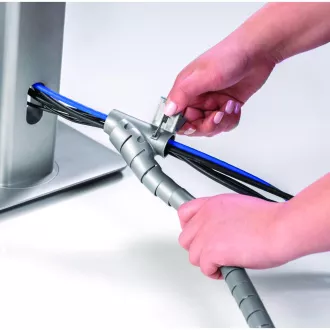 Organizator și protector de cablu Fellowes Cablezip, mediu