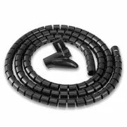 Organizator și protector de cablu Fellowes Cablezip, negru