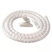Organizator și protector de cablu Fellowes Cablezip, alb
