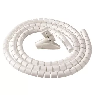 Organizator și protector de cablu Fellowes Cablezip, alb