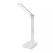 Lampă de masă LED Platinet PDL194W Remus 5W reglabilă, control tactil, port USB, albă