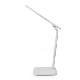 Lampă de masă LED Platinet PDL194W Remus 5W reglabilă, control tactil, port USB, albă