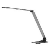 Lampă de masă LED Platinet PDL509 10W, reglabilă, control tactil, port USB, aluminiu