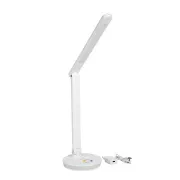 Lampă de masă LED Platinet PDL400RGBW 12W reglabilă, control tactil, port USB, albă